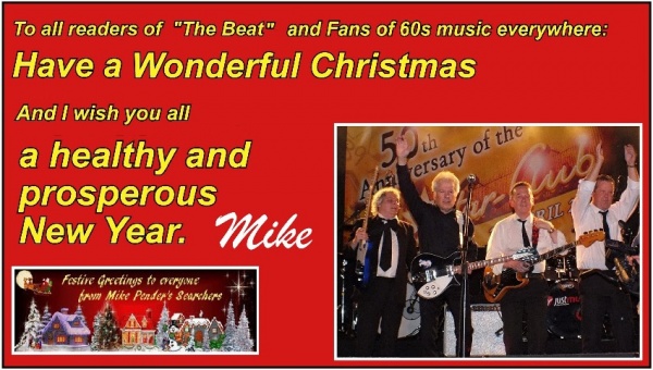 Merry Christmas from Mike Pender's Searchers