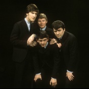 Lovely picture of Mike etc - dark background
