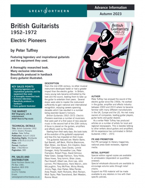 Mike is featured in Peter Tuffrey's forthcoming book!